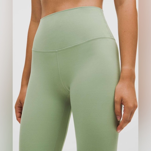 🆕 Lululemon Align High-Rise Crop 23" in Palm Court Size 12 - Picture 4 of 8
